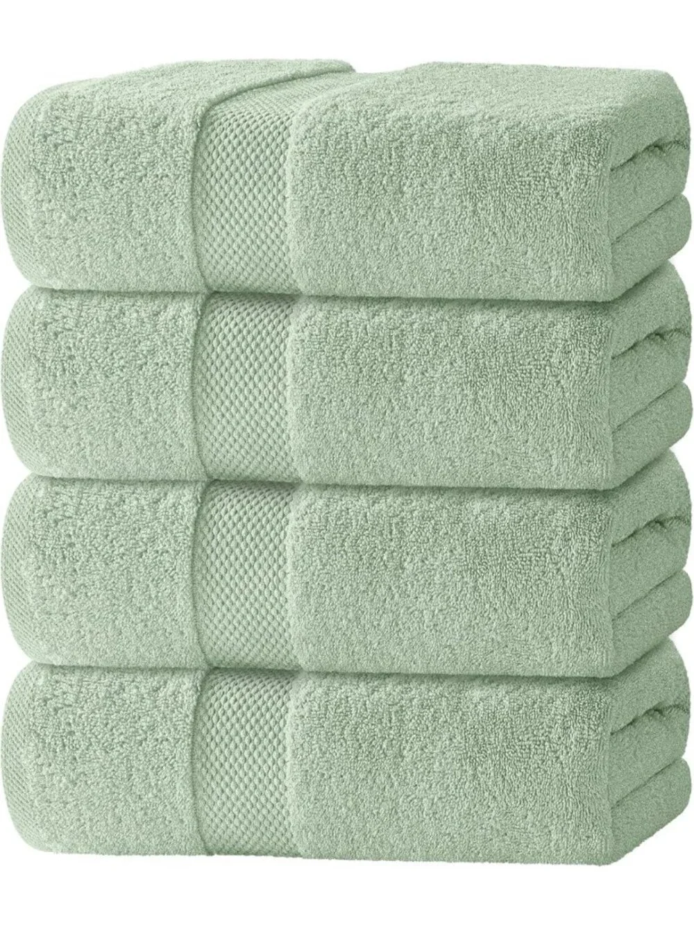 Luxury Ultra Soft Bath Towels Set of 4 - 700 GSM Highly Absorbent Quick Dry